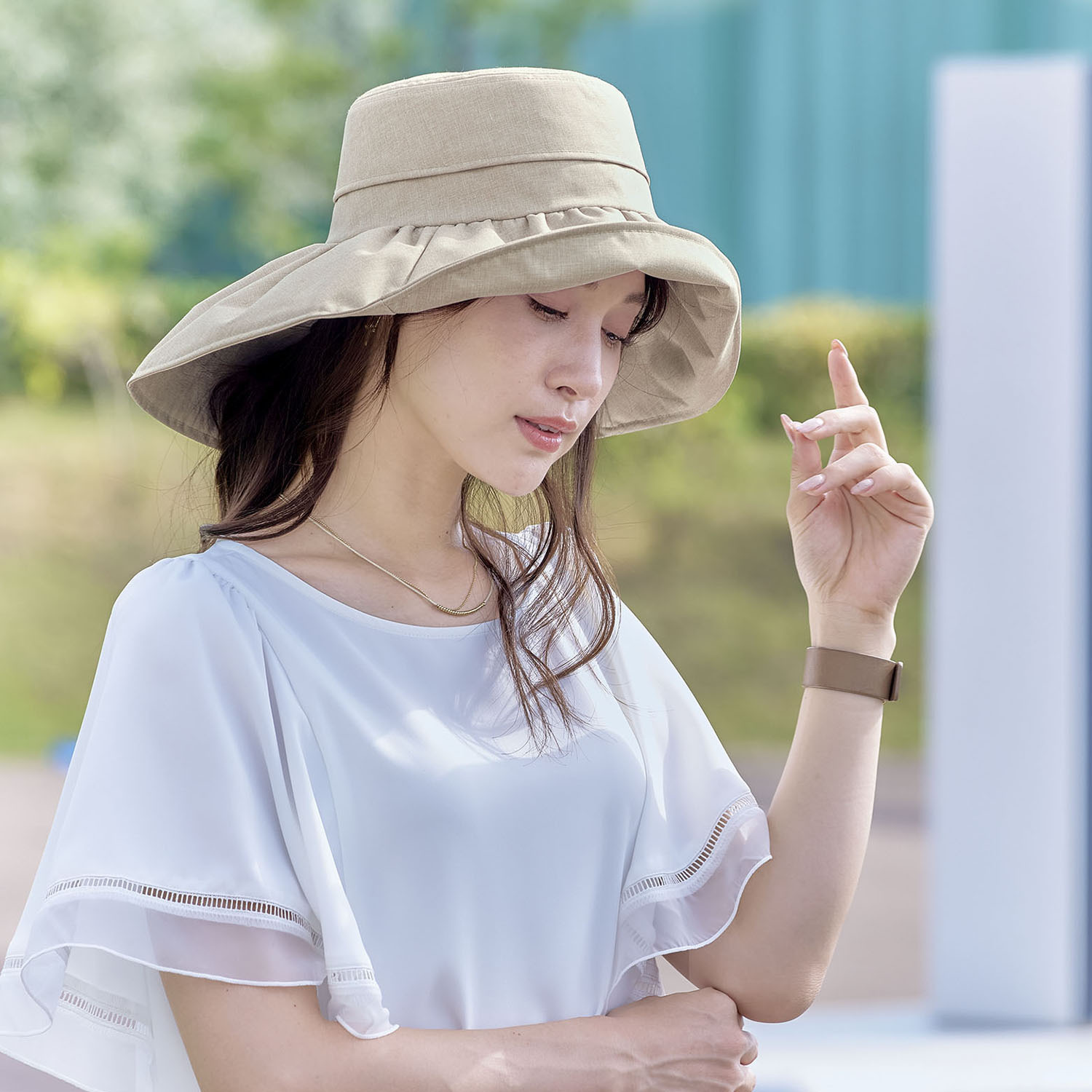 サンブロックラボ 遮夏 ワイドハット