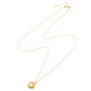 ジュペレ　ジョーヌ １８Ｋ ゴールデン白蝶パール １粒ペンダント