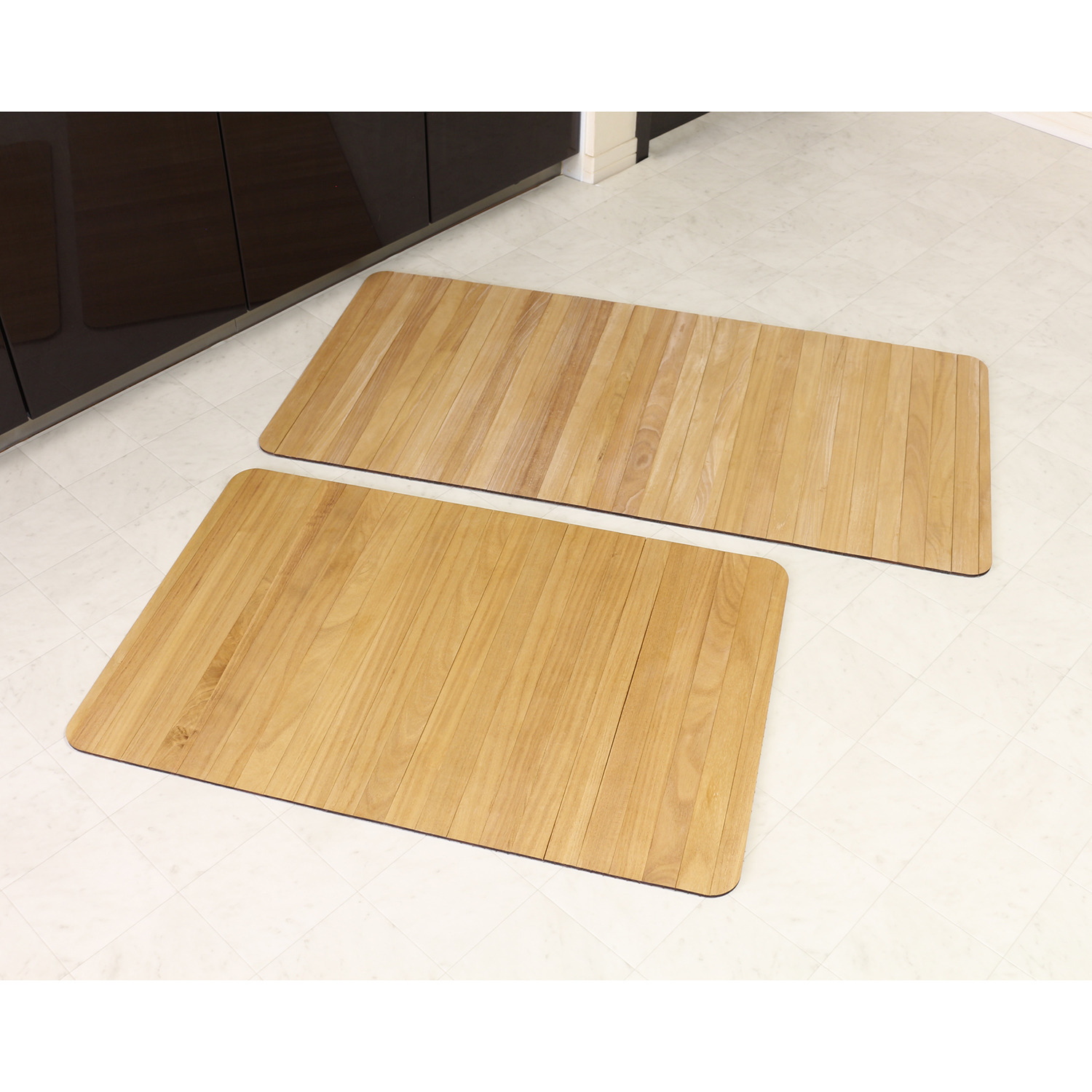 ｋｉｒｉｓａｉ 桐のはっ水・消臭 キッチンマット ＜６０×１２０ｃｍ＞