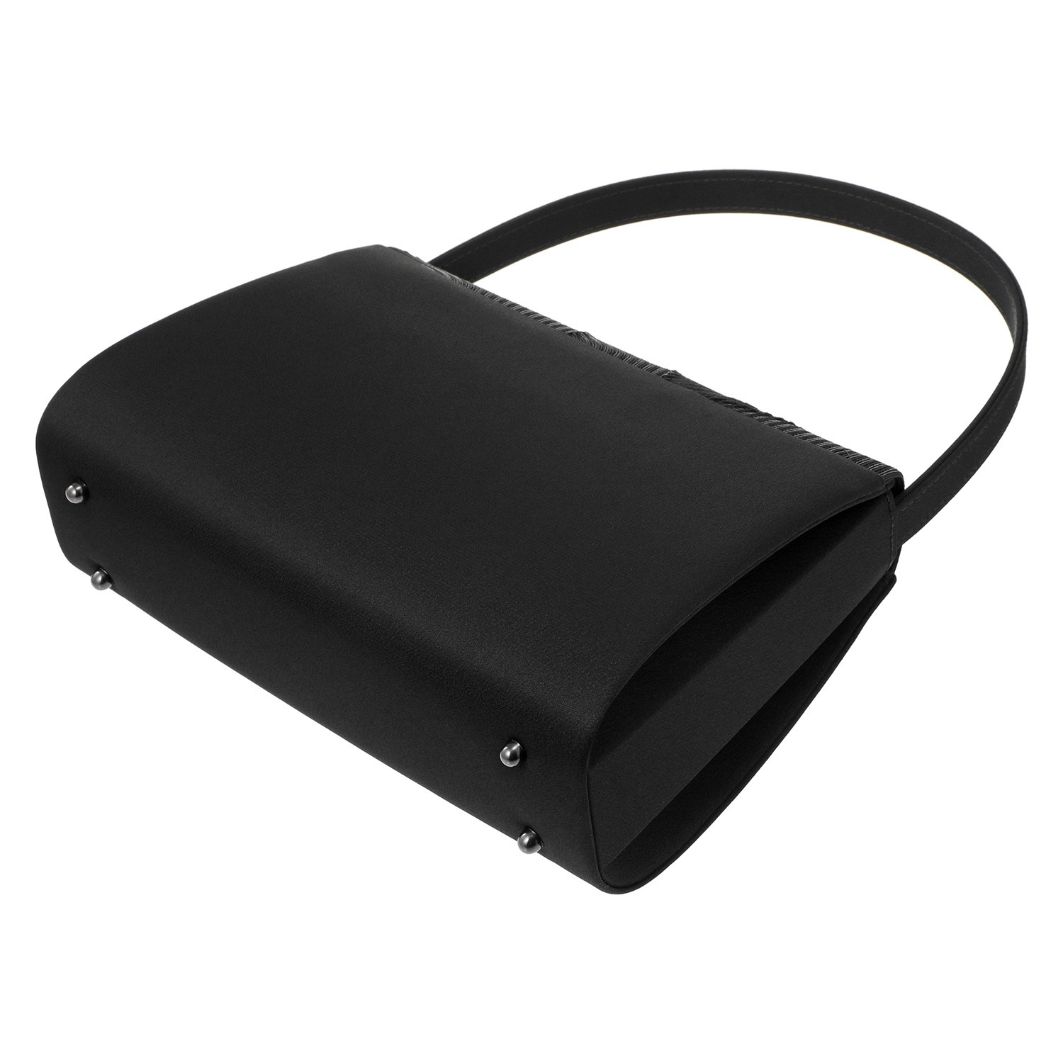 岩佐 国内生産 コード刺しゅう インナーマグネット フォーマルハンドバッグ