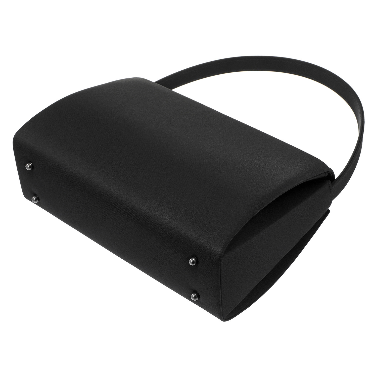 岩佐 国内生産 ケミカルレース インナーマグネット フォーマルハンドバッグ