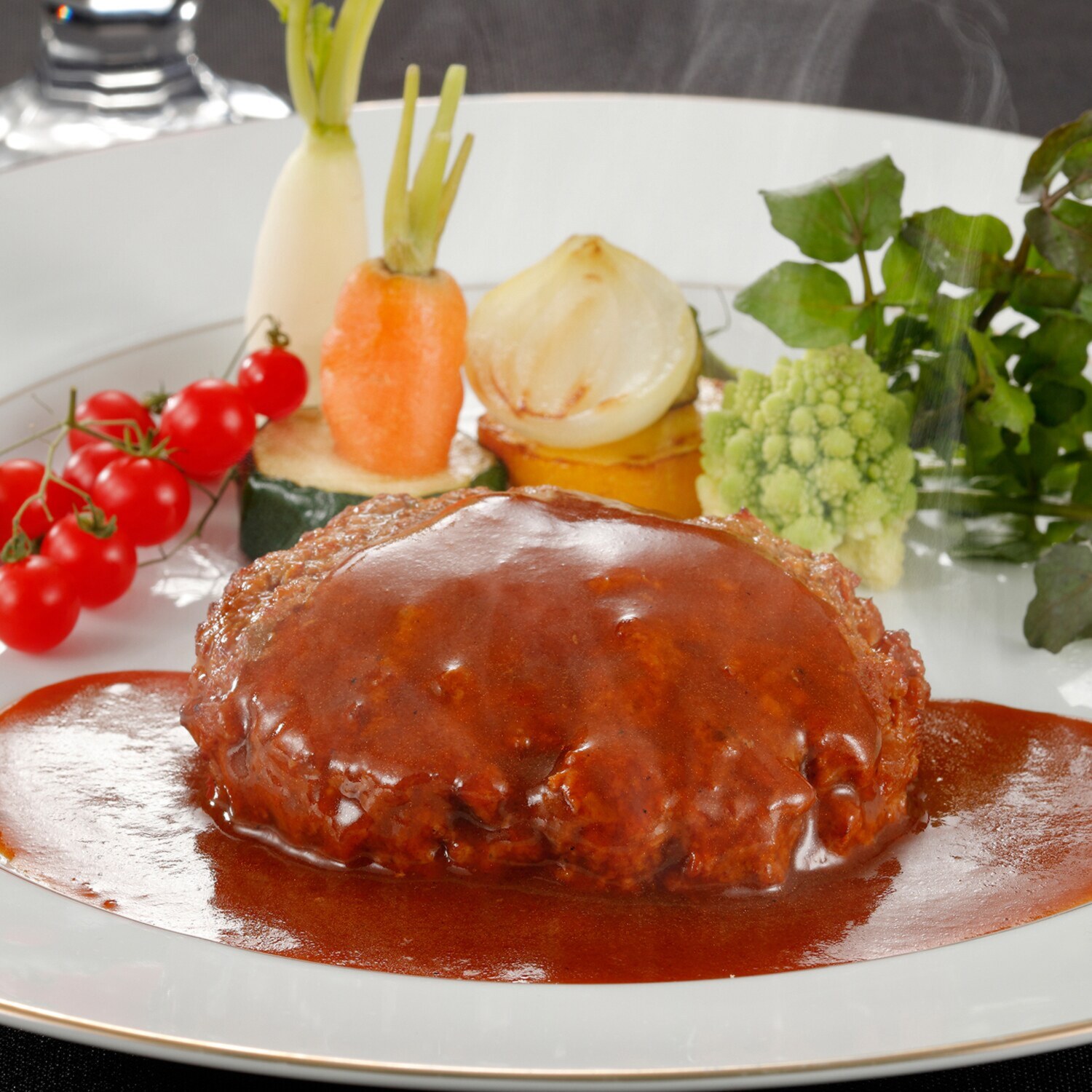 野菜のフレンチ “ＴＳＵＳＨＩＭＩ” 大地のハンバーグ ４ヶ月頒布会