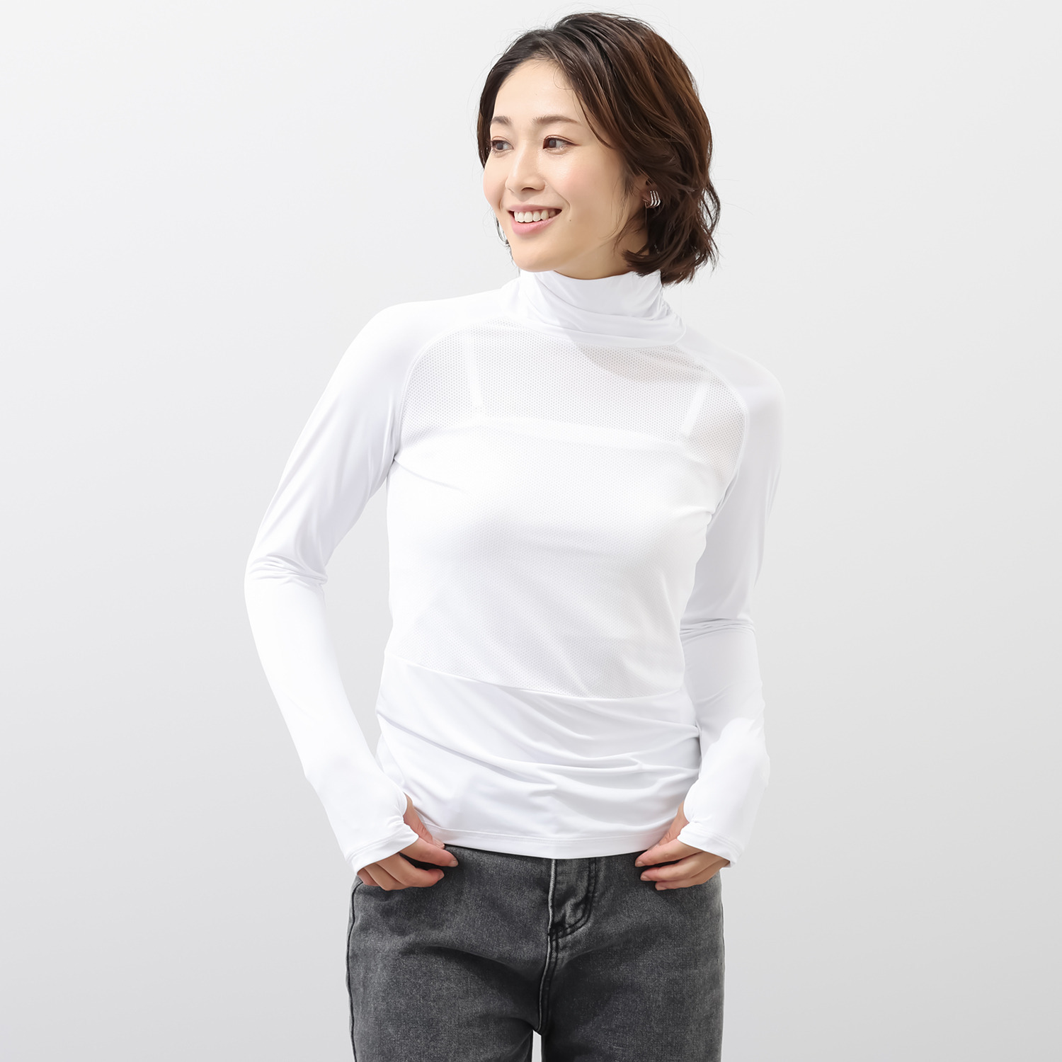 フィラ ＵＶカット・吸水速乾・ 接触冷感 ハイネックインナー