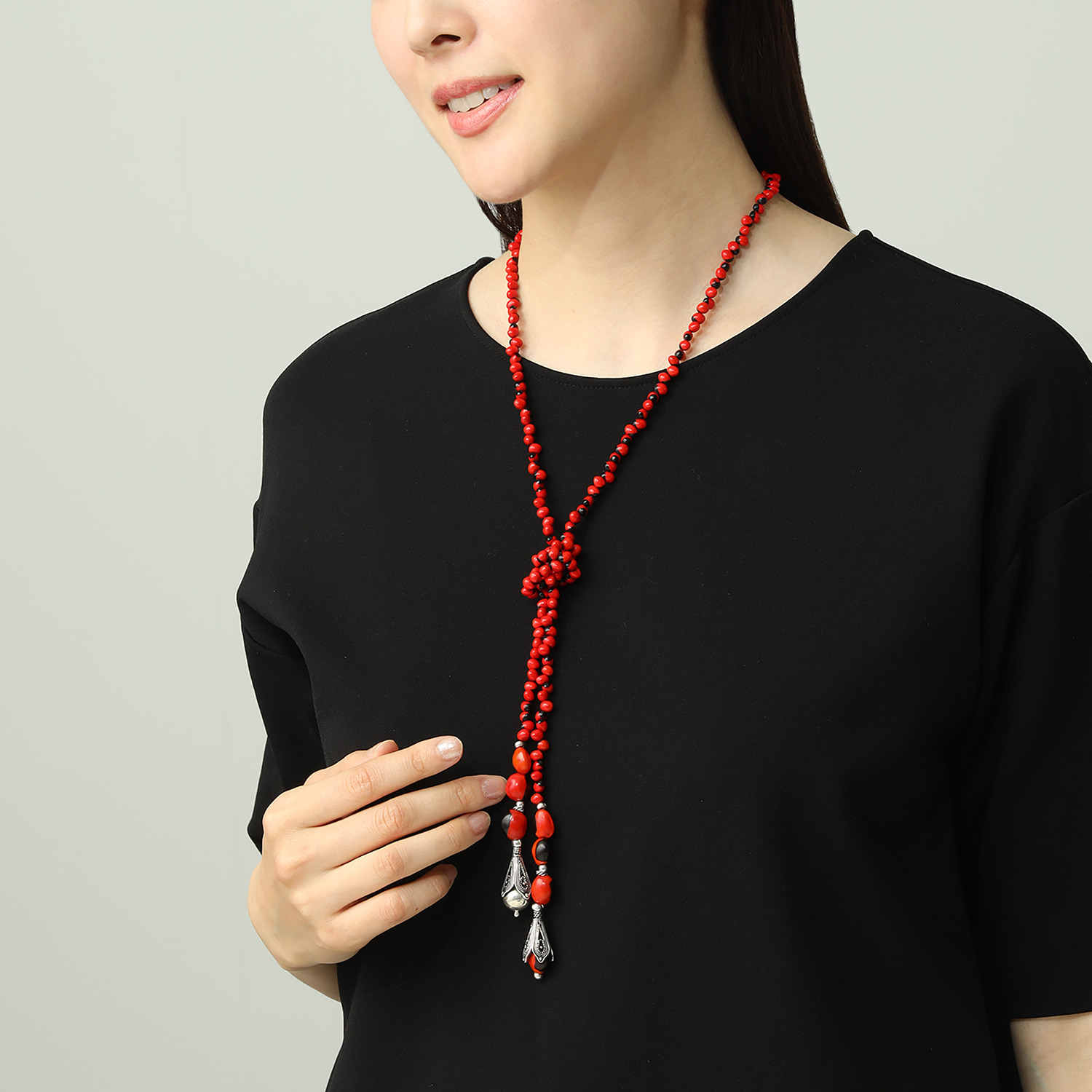 ビバック ロングラリエット ＜聖なる贈り物＞の象徴 “ワイルーロ” 金財・繁栄・守護・魔除け