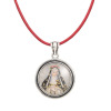 ビバック ペンダントトップ＆ レザーネックレス ＜レリカリオ＞ “奇跡のマリア”の象徴 金財・成就・健康・浄化