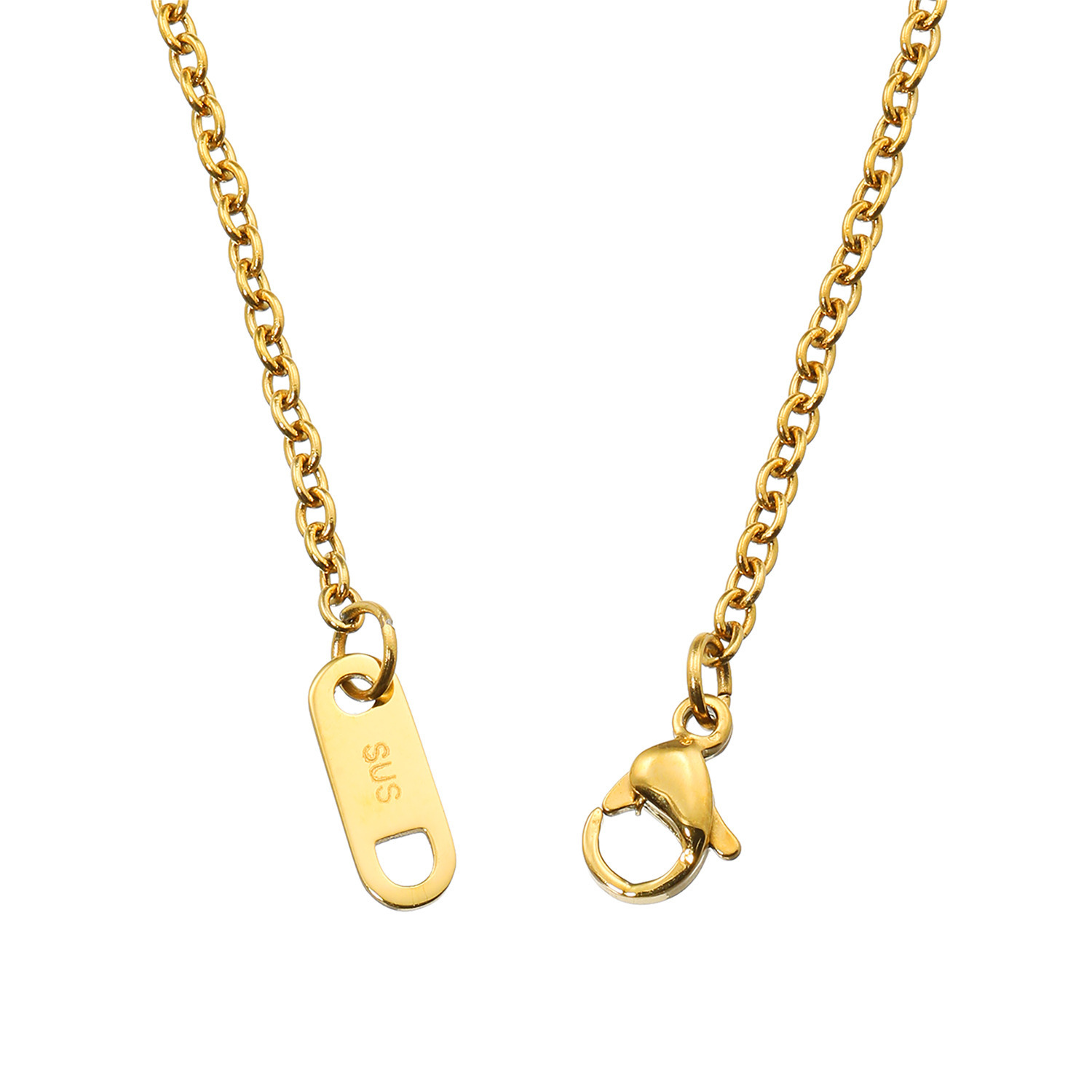 ステロ ステンレス ツインティアドロップ ロングペンダント