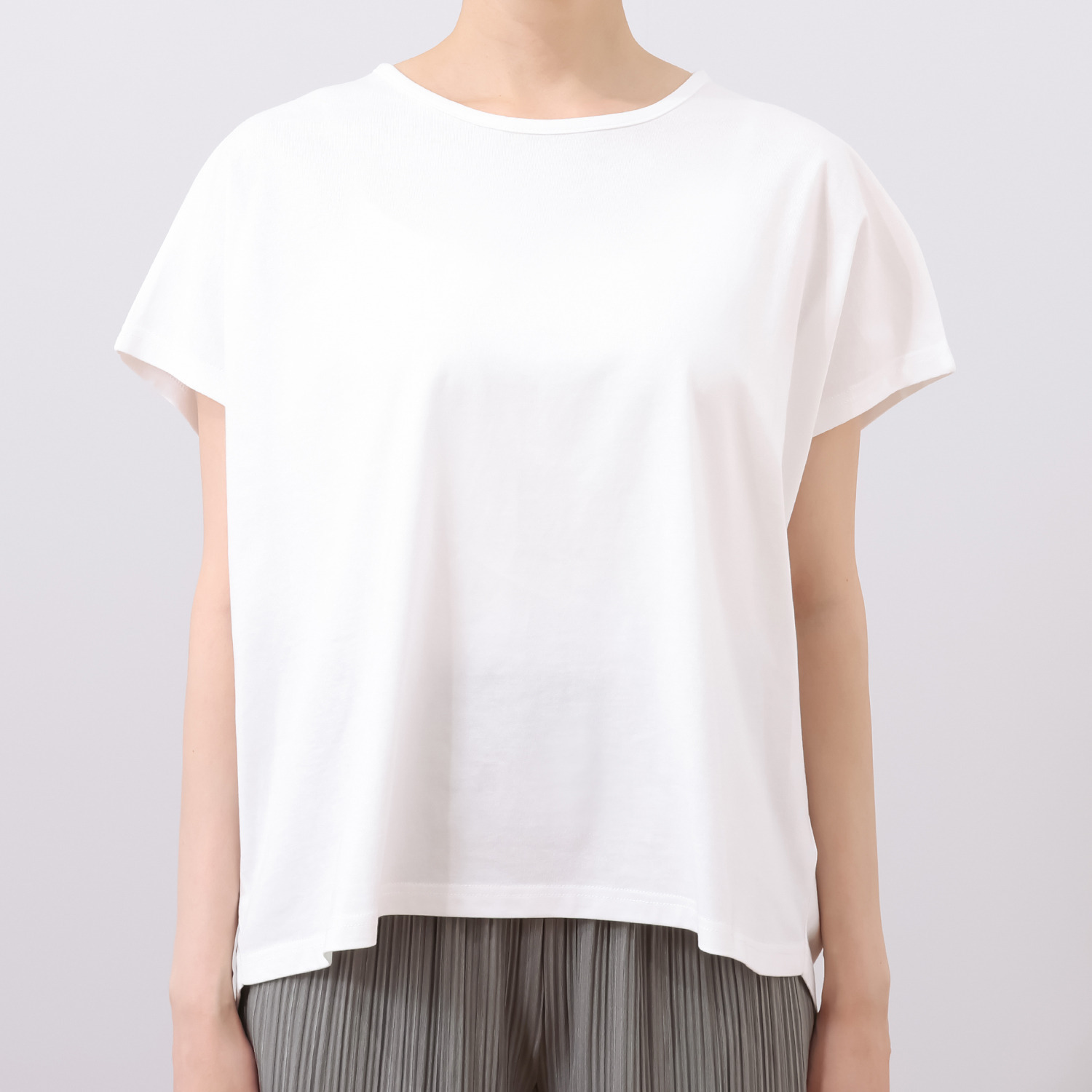 女の欲望 接触冷感・ＵＶカット はさみで切るだけ！ プリーツパンツ＆ ワイドＴシャツ