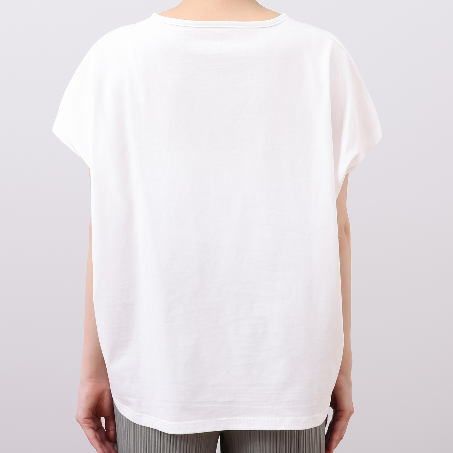 女の欲望 接触冷感・ＵＶカット はさみで切るだけ！ プリーツパンツ＆ ワイドＴシャツ
