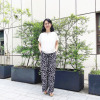女の欲望 接触冷感・ＵＶカット はさみで切るだけ！ プリーツパンツ＆ ワイドＴシャツ
