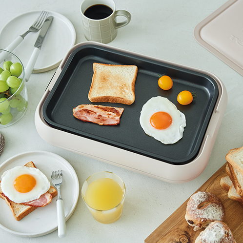 レコルト ヘルシーな蒸し料理も たこ焼きも楽しめる！ ホットプレート ＲＨＰ−１ 特別セット