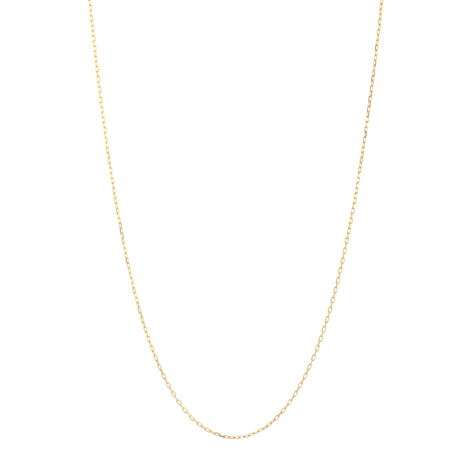 レステクール １８Ｋ ケーブルチェーン ネックレス