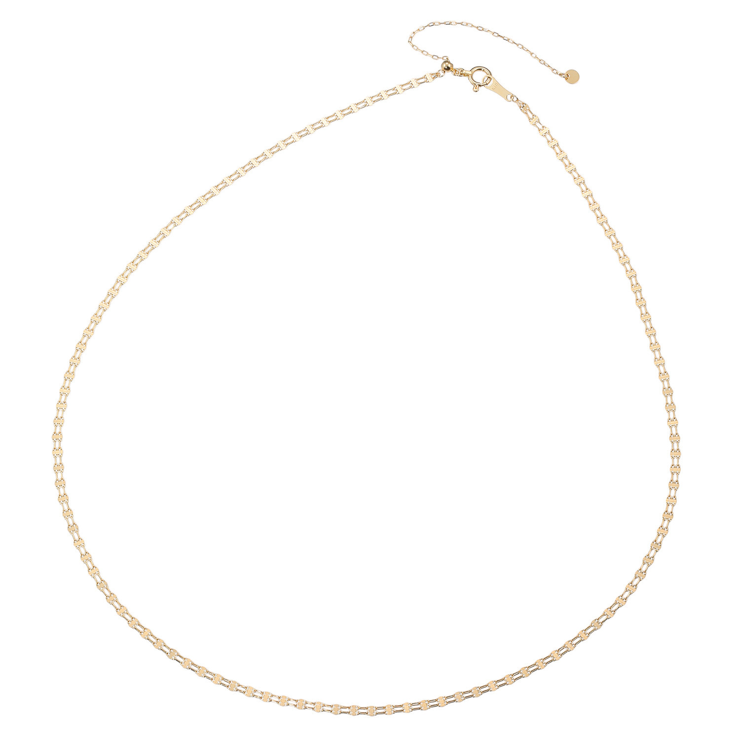 シャイン　シュプリーム １８Ｋ ビスマルク スライドネックレス