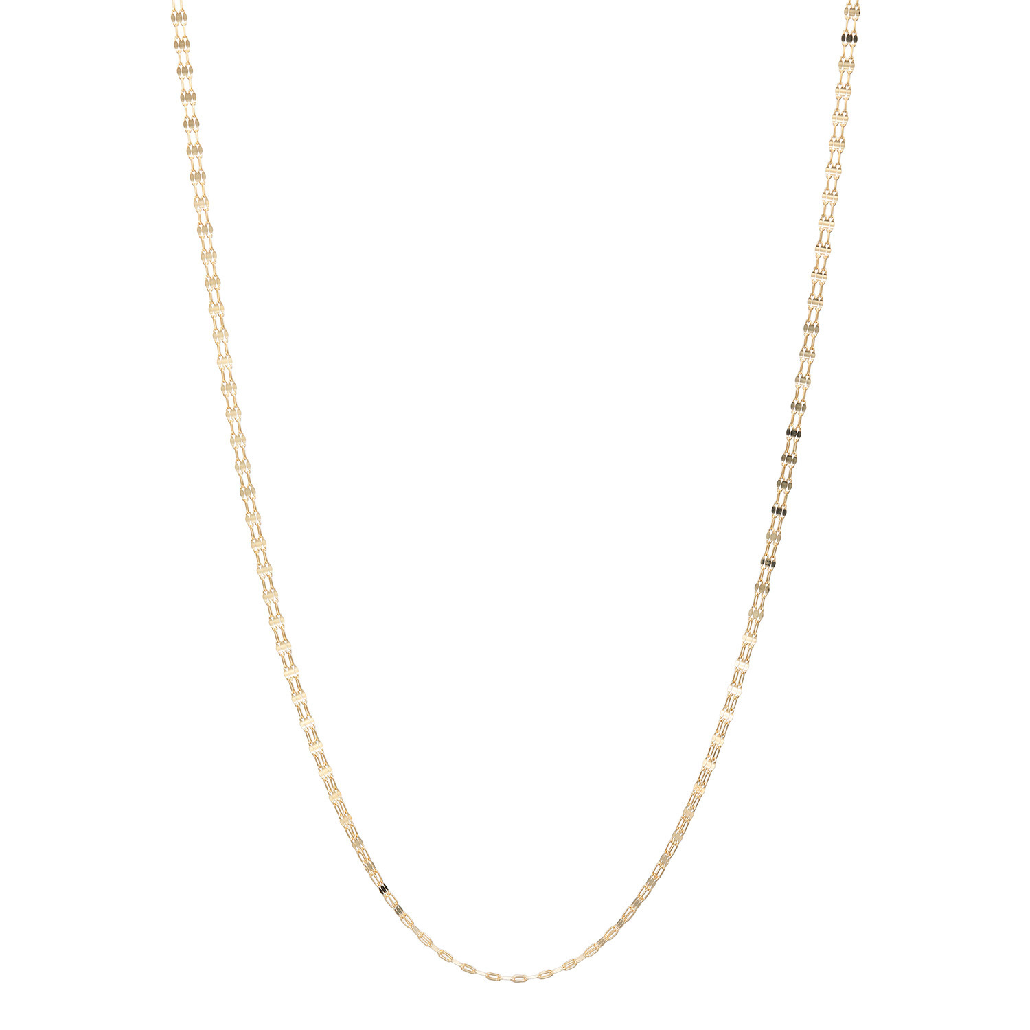 シャイン　シュプリーム １８Ｋ ビスマルク スライドロングネックレス