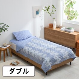 モリリン 抜群のひんやり感！ 柔らかな手触り デオコールド 消臭・防ダニ リバーシブルケット ＜ダブル＞