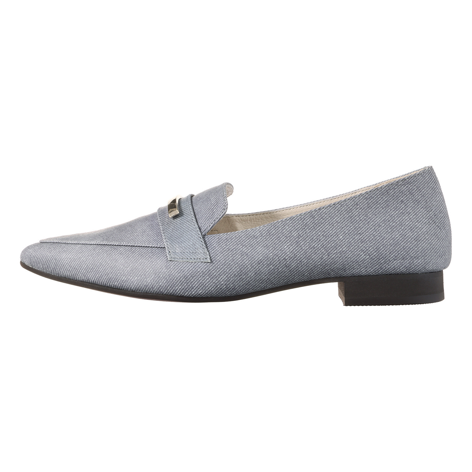 卑弥呼 メタルバー ポインテッドトゥ ローファー