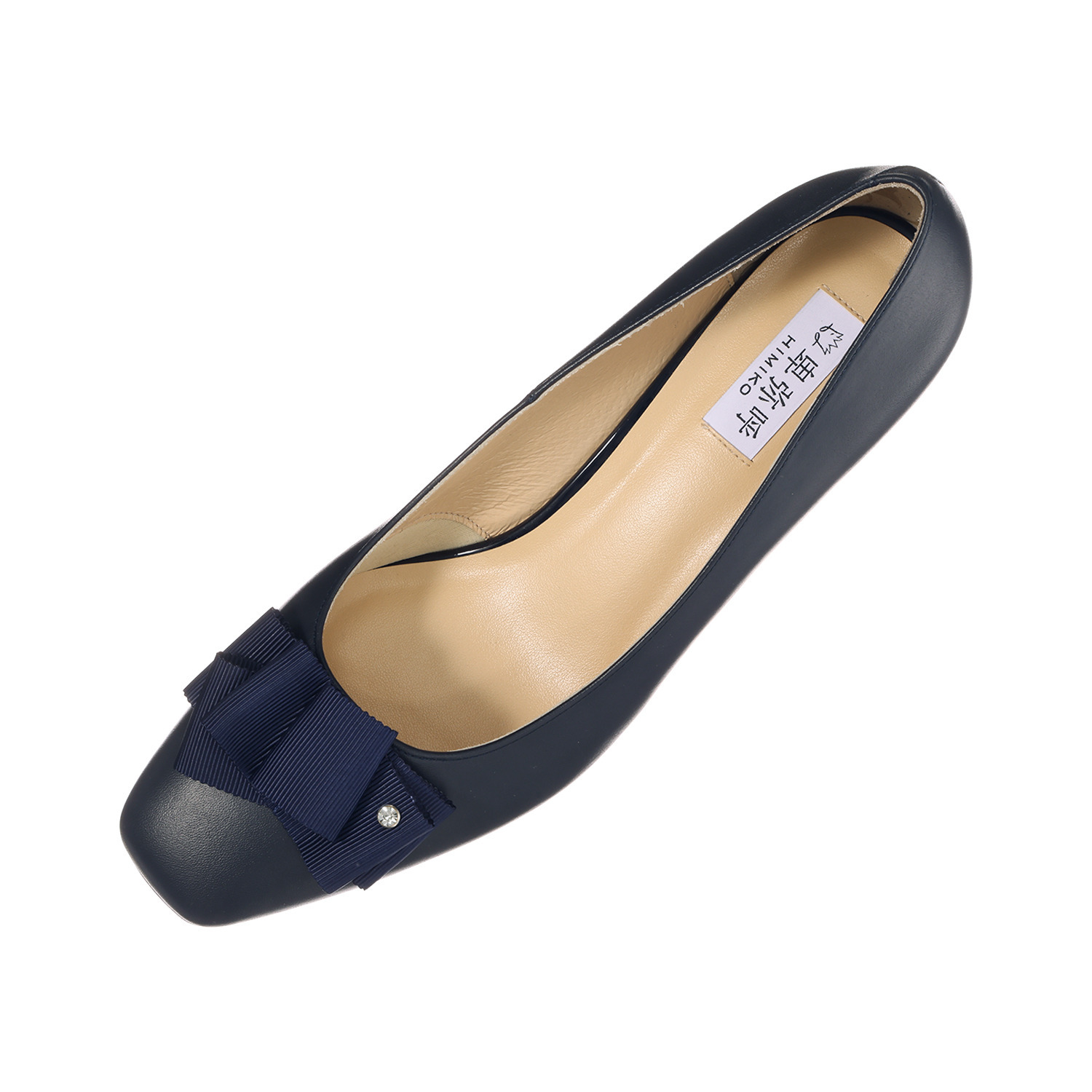 卑弥呼 リボンモティーフ パンプス