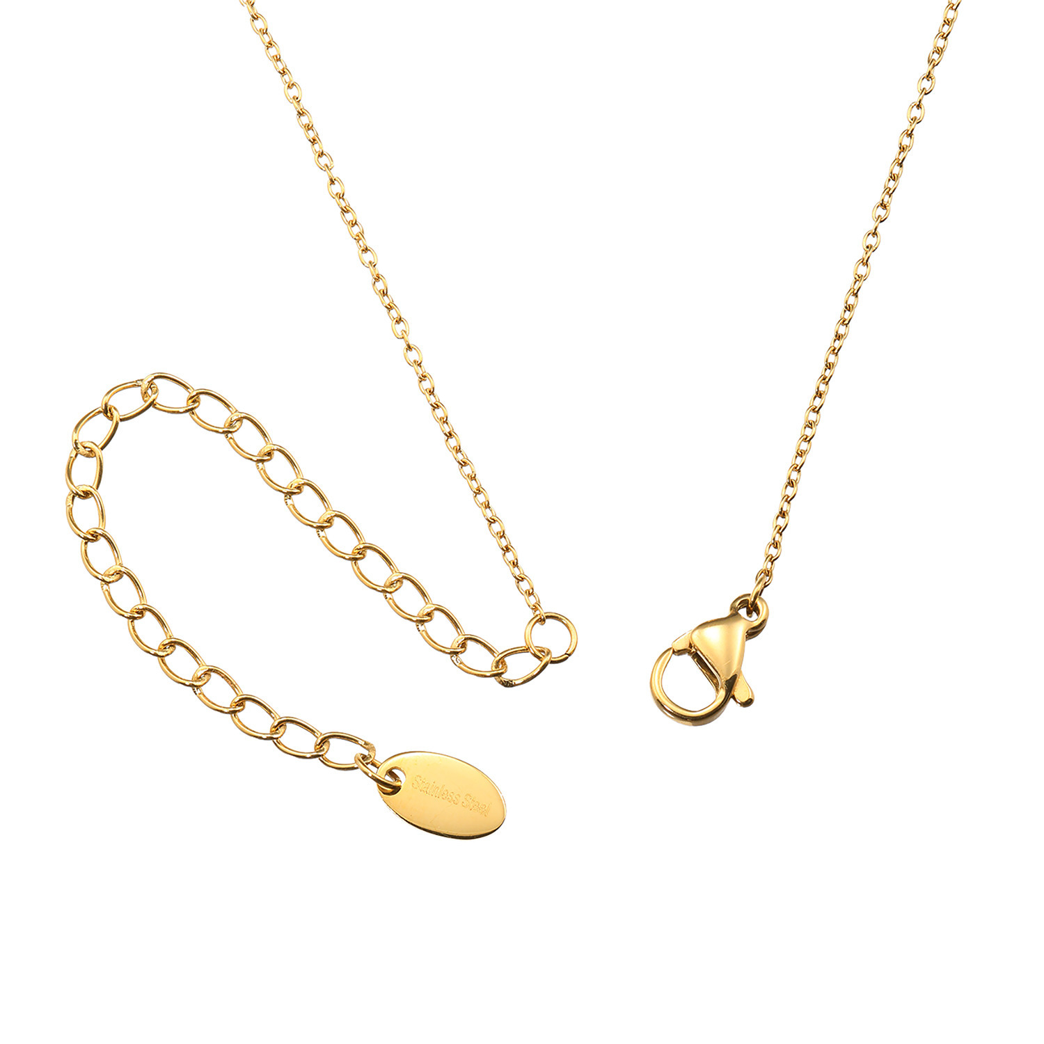 デイスティー サージカルステンレス ドロップシェイプ ネックレス