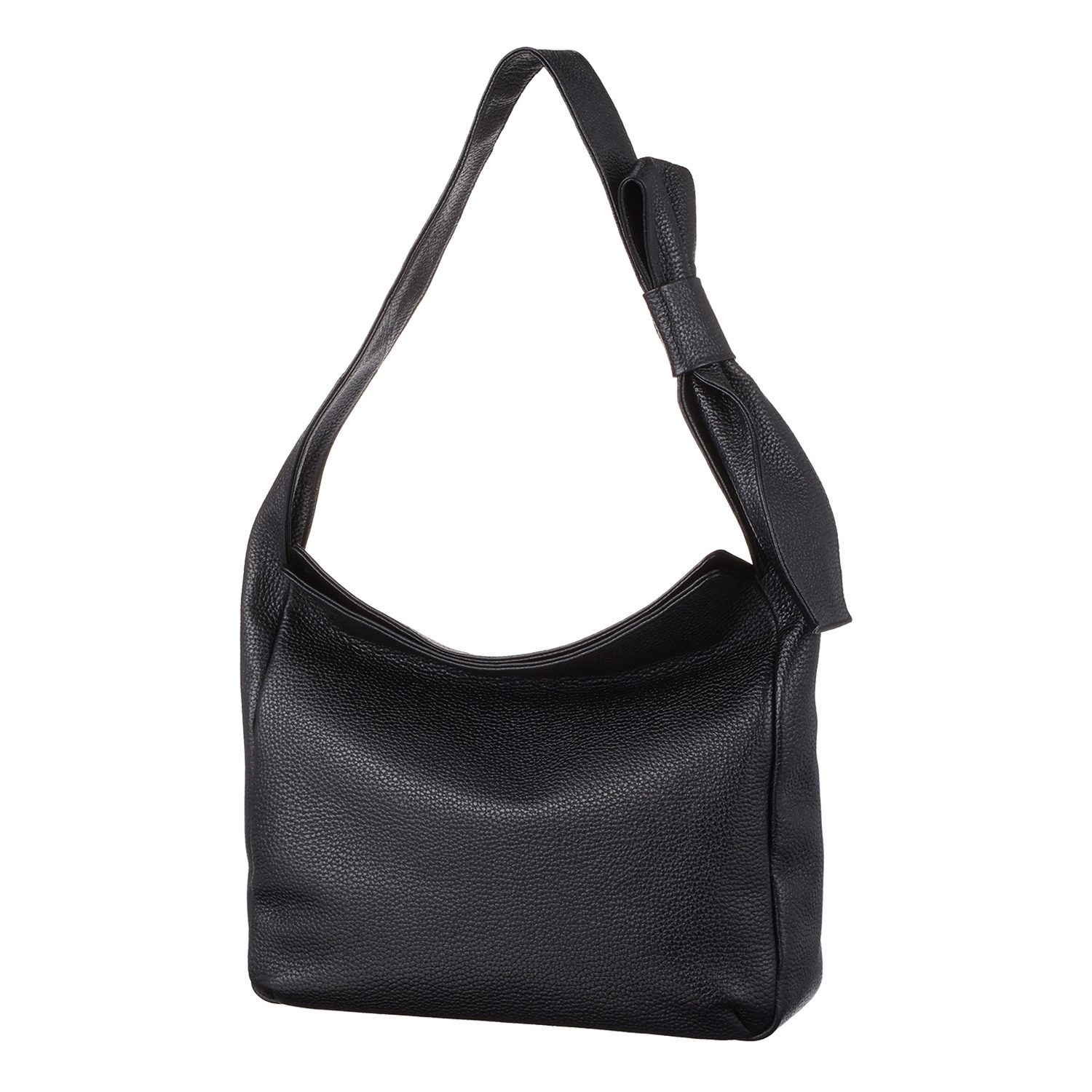 タマミ　ワタナベ 牛革型押し ショルダーバッグ “ブルック凛”