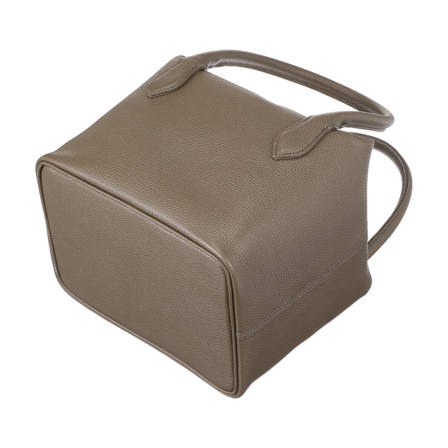 タマミ　ワタナベ 牛革型押し トートバッグ “バルティーゴボックス”