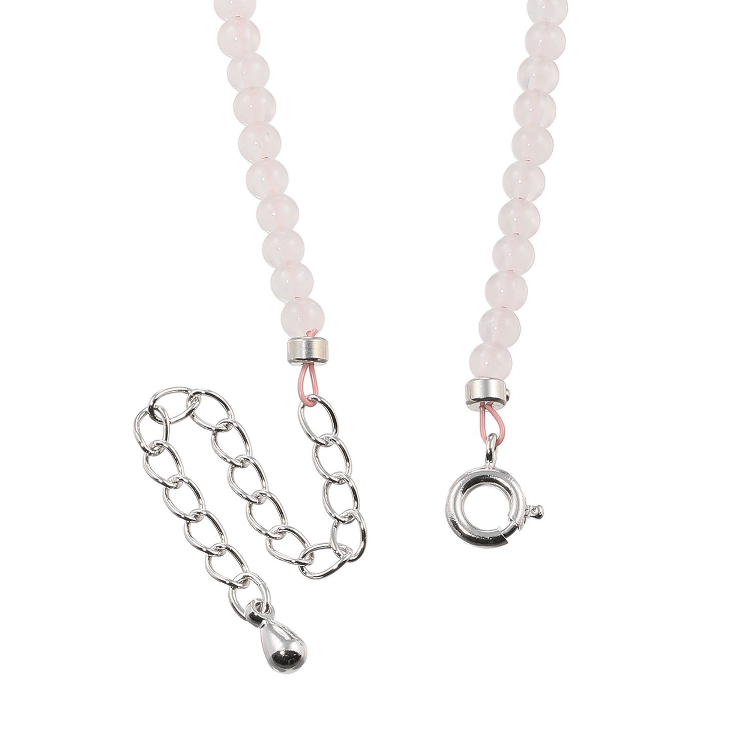 石友蔵出しコレクション モーガナイト＆ ローズクォーツ ネックレス