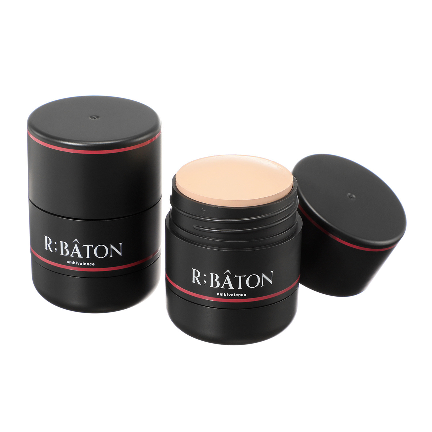 アールバトン メイク効果でフラットで 自然な若見えハリ肌演出 便利なスティックタイプ！ ストレッチパテファンデＣ ＜カバレッジタイプ＞ ２個セット