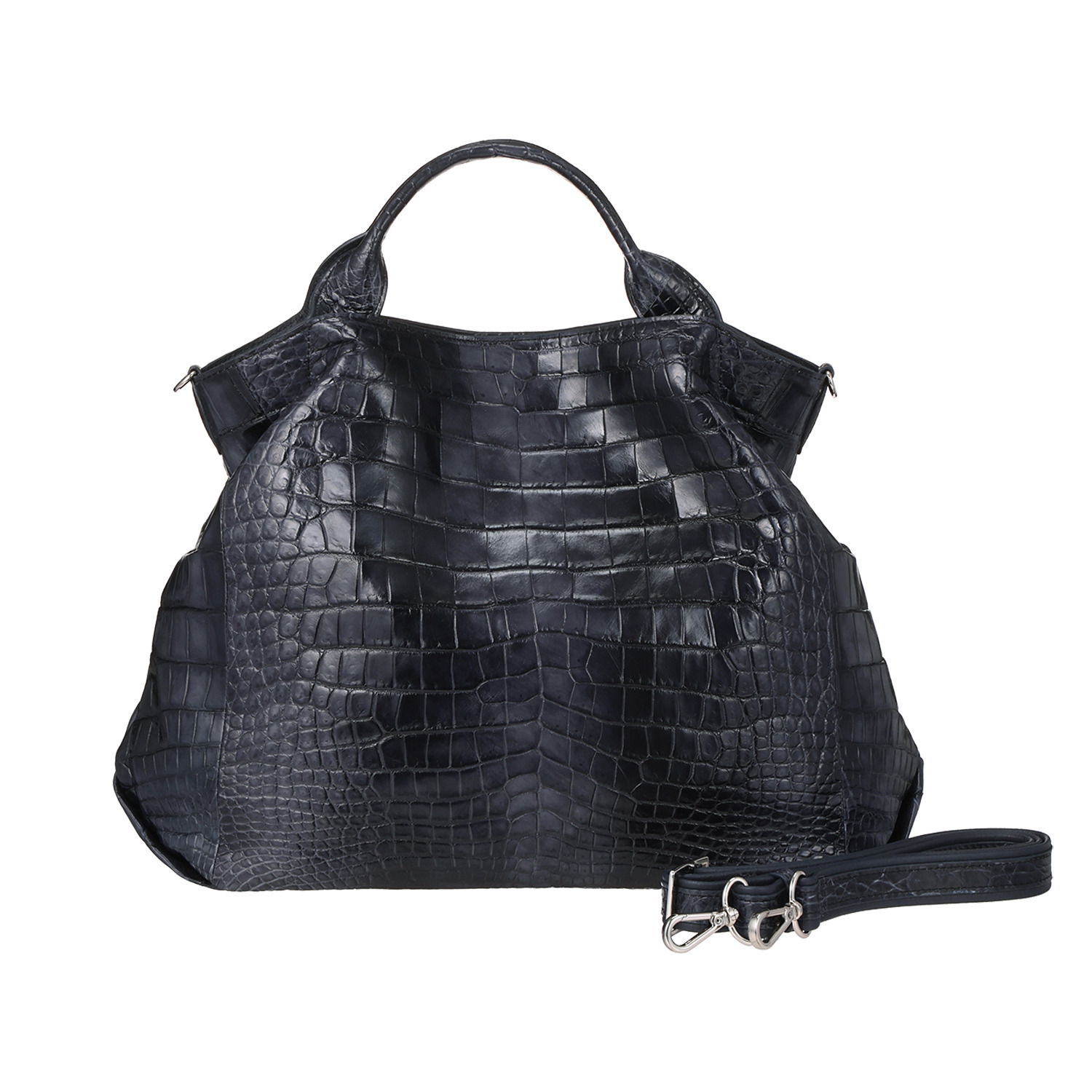 ソフトマットクロコダイル ２ウェイトートバッグ