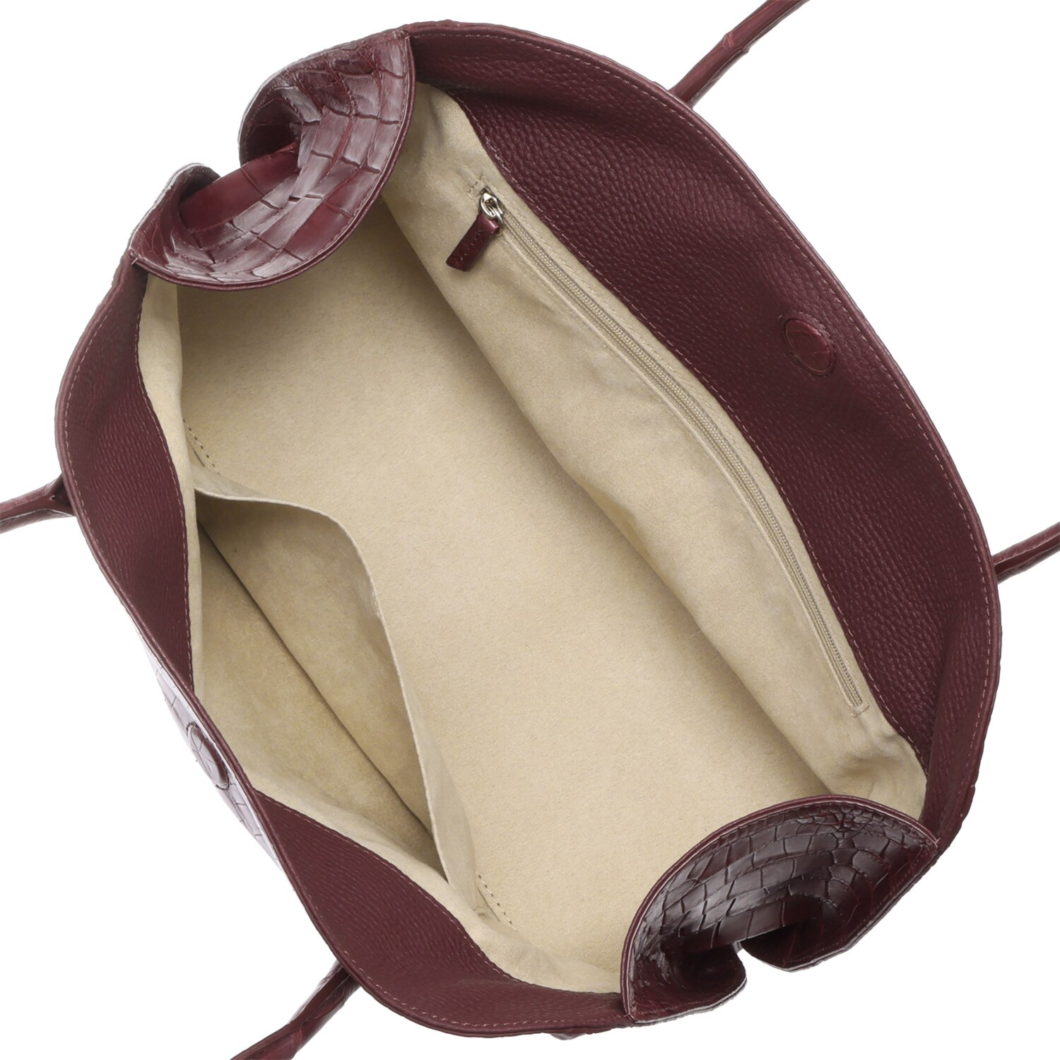 ソフトマットクロコダイル トートバッグ