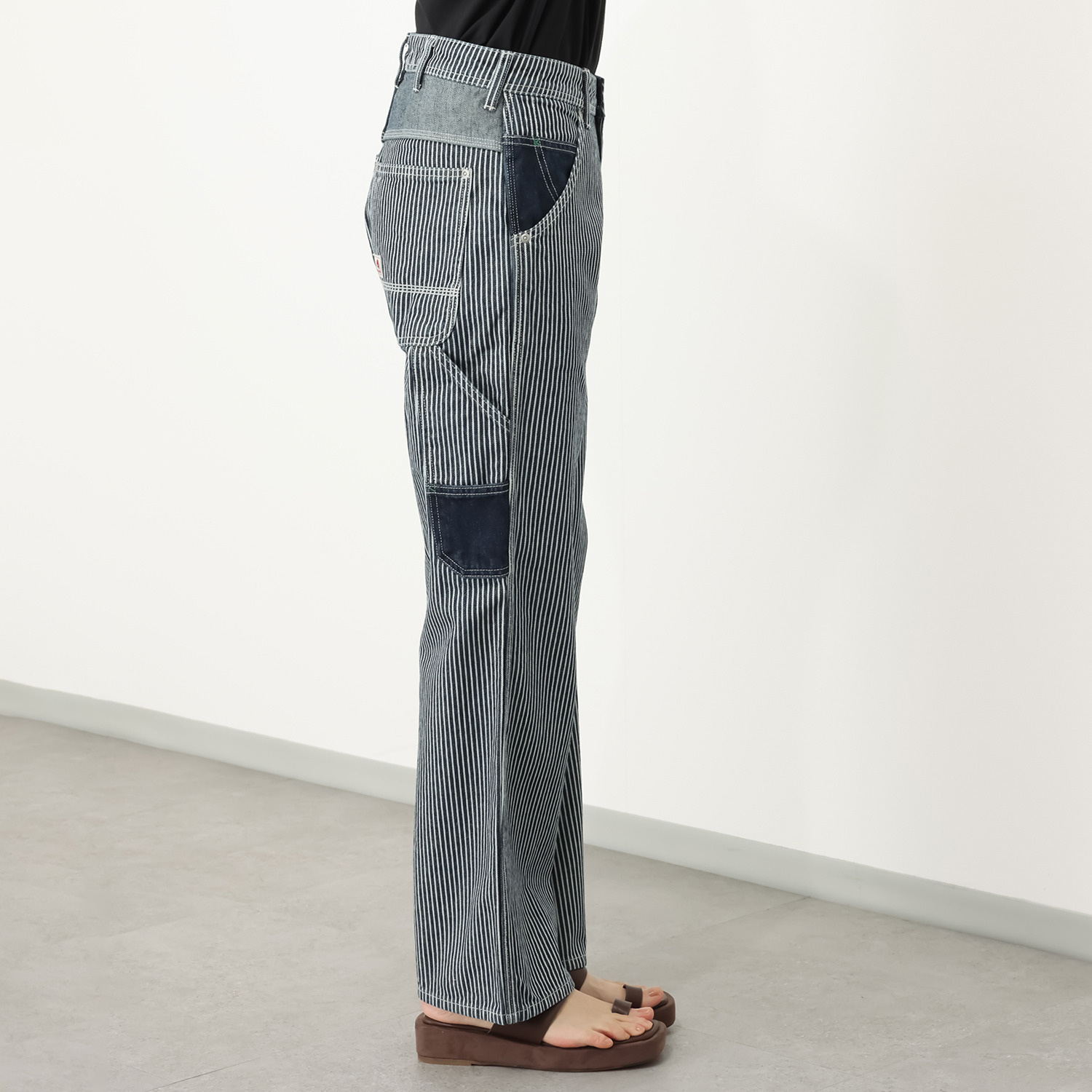 ベティスミス ルーズストレート デニムパンツ