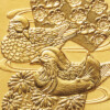 光則 純金製　小判 “おしどりと花” ＜１０ｇ＞