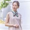 特殊素材でひんやり！ 心地良い冷たさを楽しめる ＣＯＯＬＯＯＰ ネックリング＜Ｌサイズ＞ 保冷ケース＆ 通すだけ涼やか ＵＶスカーフセット