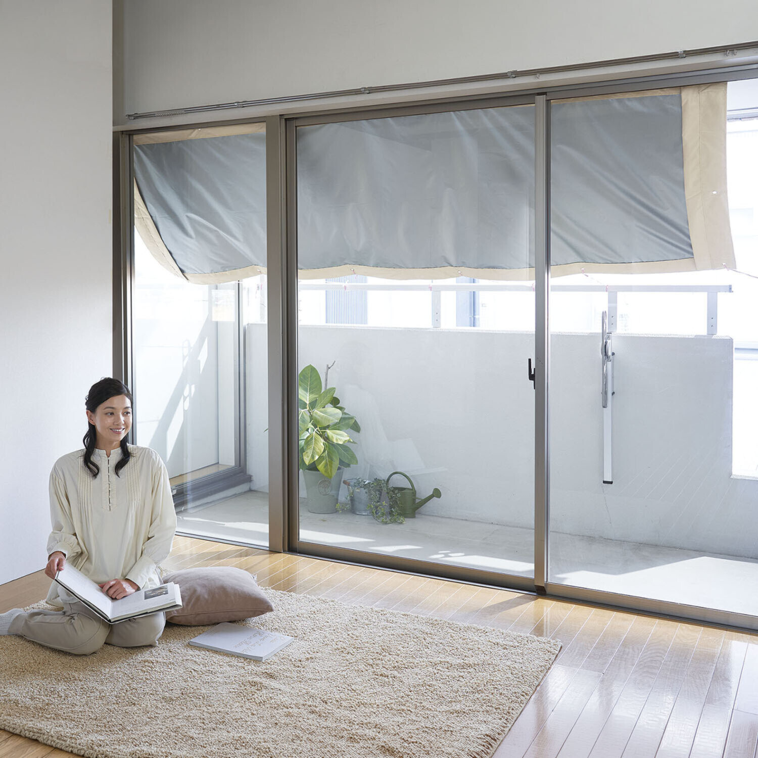 サンブロックラボ 遮夏サンシェード ＜１００×３００ｃｍ＞