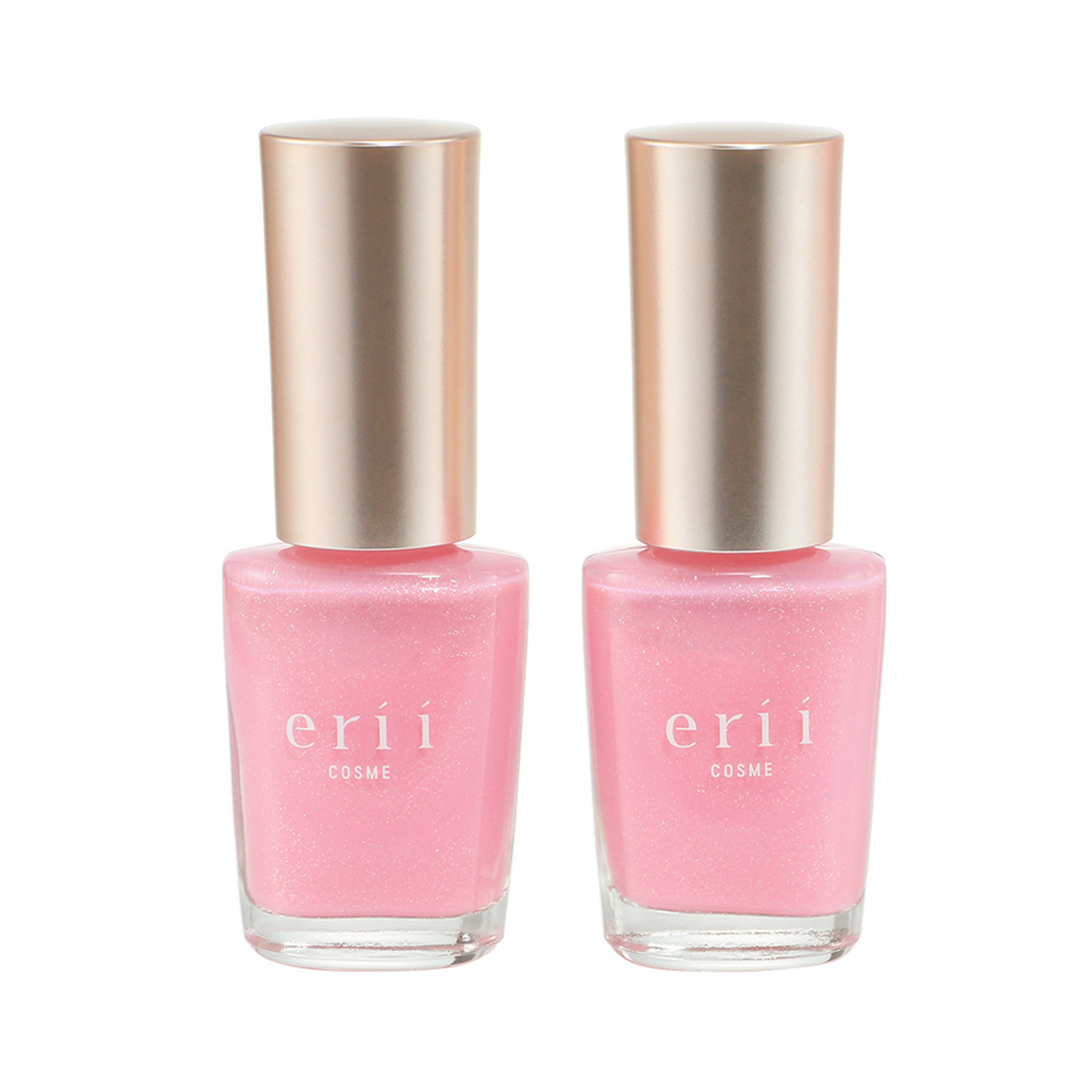 エリィ こだわりのきらめきカラー 爪の補修＆保湿ケア お湯で簡単オフ 新ネイル美容液 ２本セット