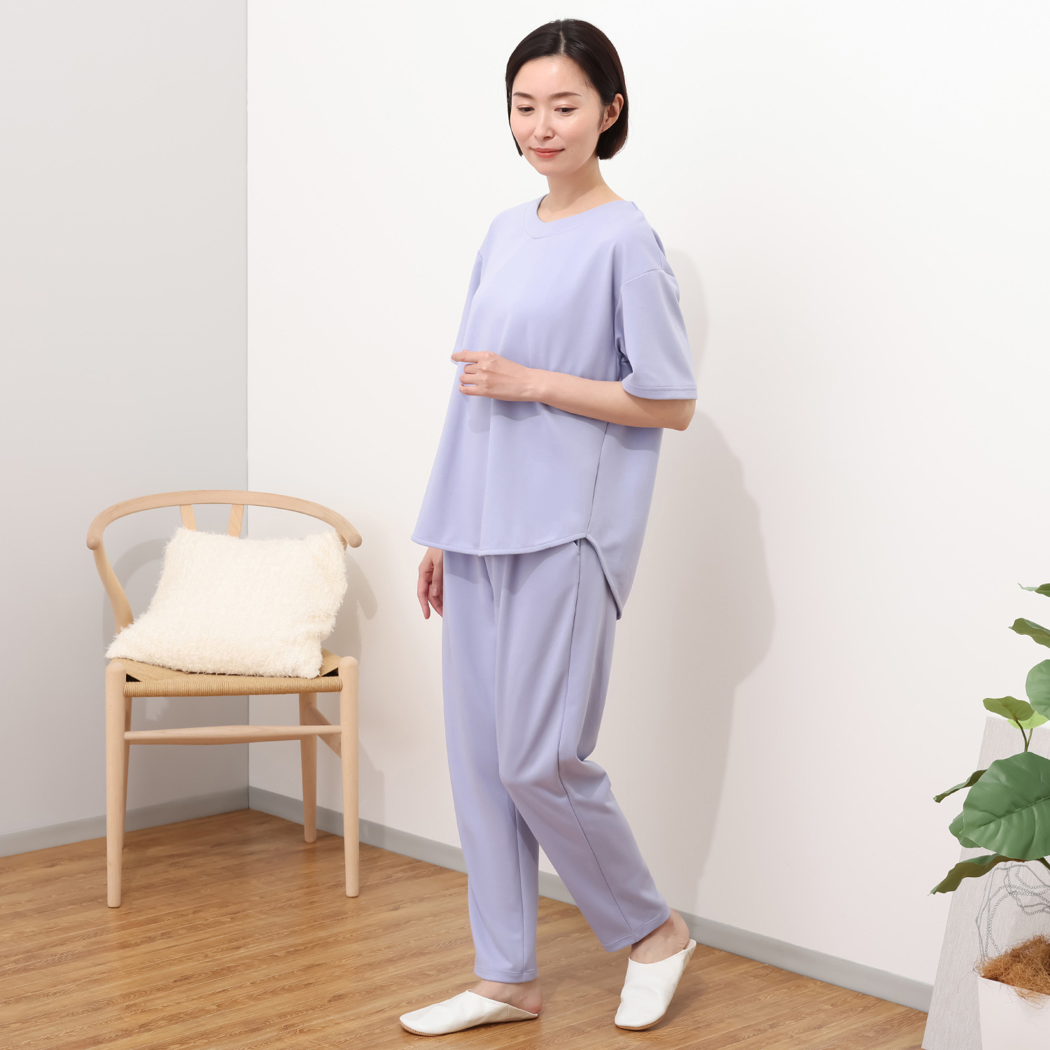 ２４時間いつでも着られる 疲労回復ウェア！ Ｒｅｃｏｖｅｒｙｐｒｏ Ｌａｂ． （リカバリープロラボ） 半袖チュニック