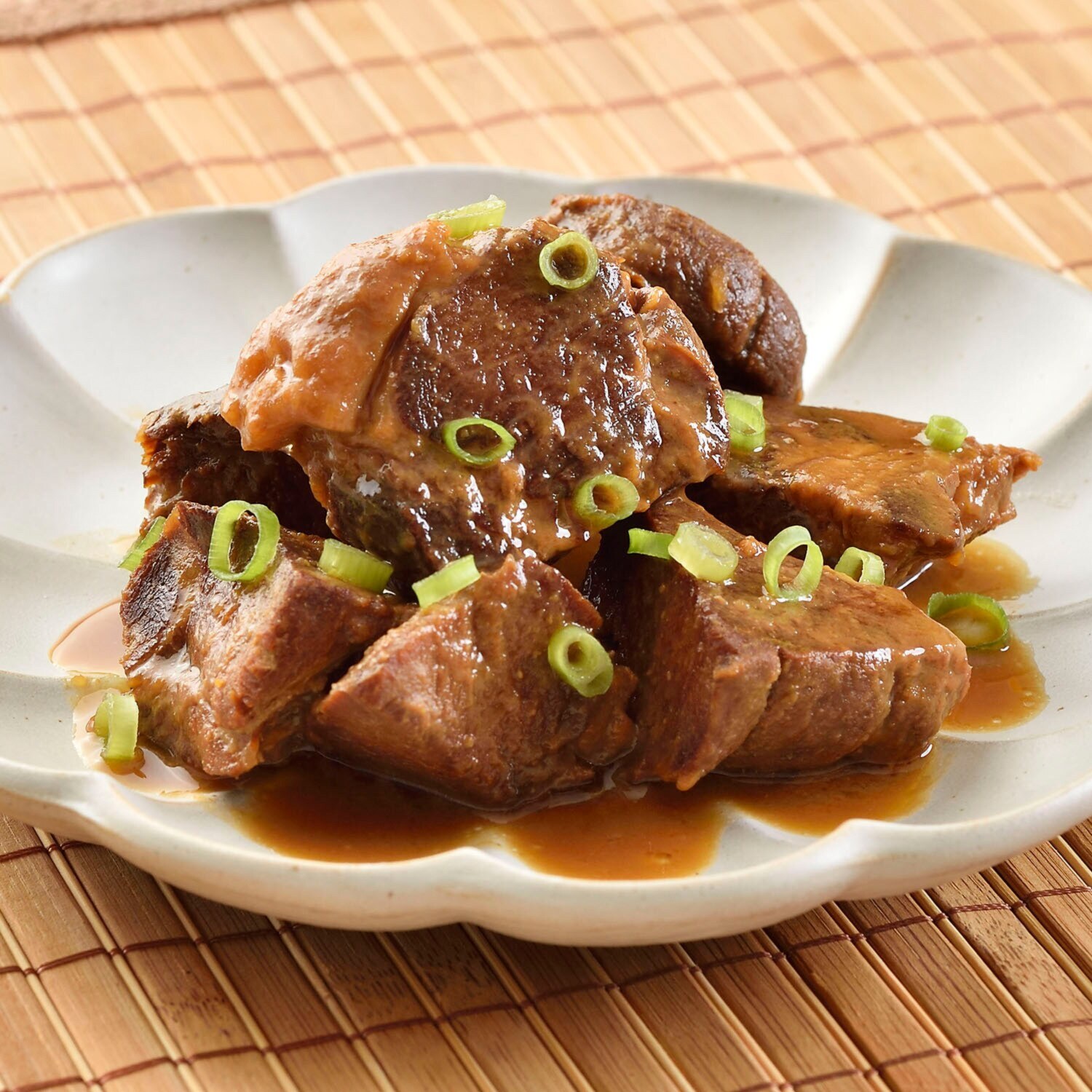 花畑牧場 ホエイ豚のやわらか角煮 ４ヶ月頒布会