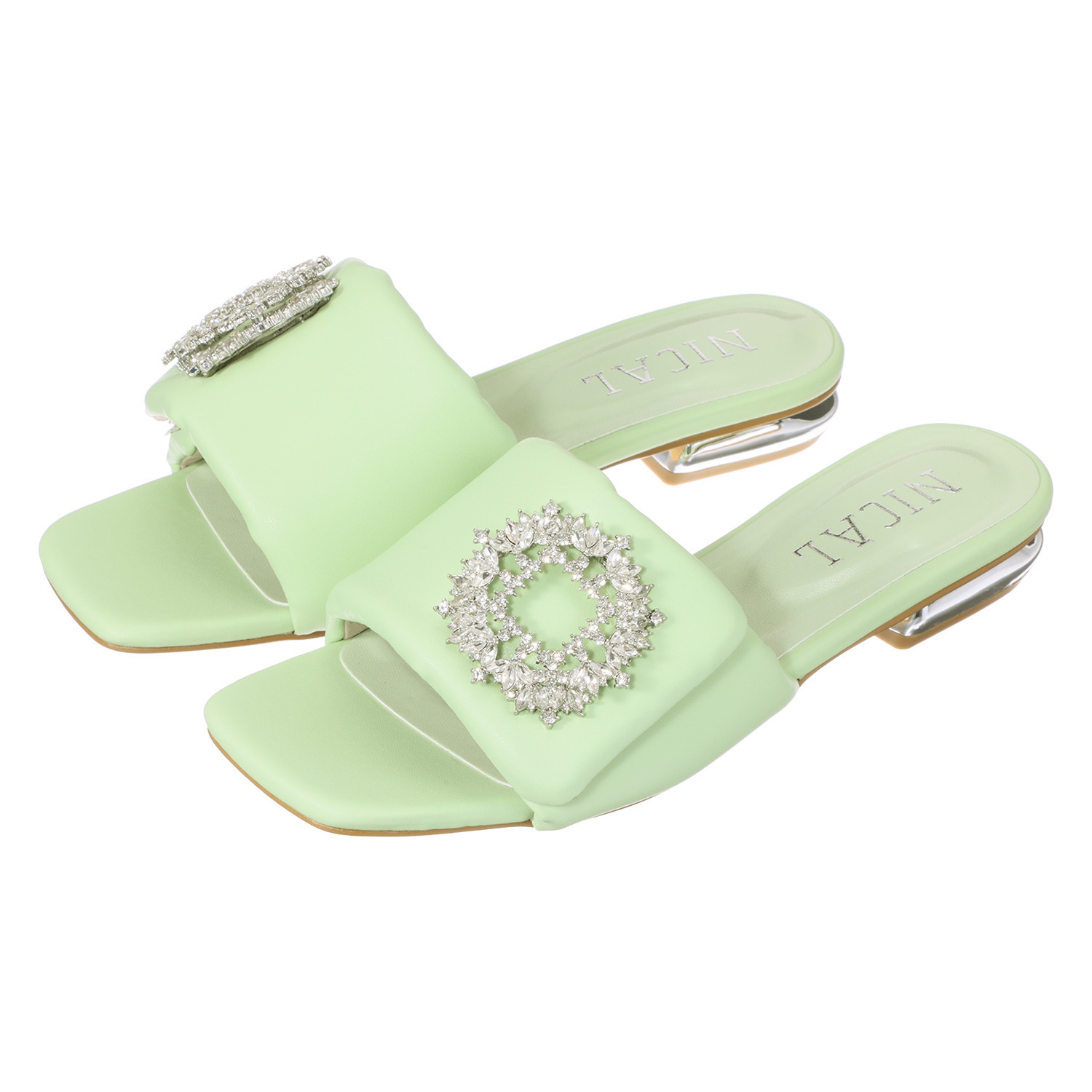 ニカル パデットミュールサンダル 