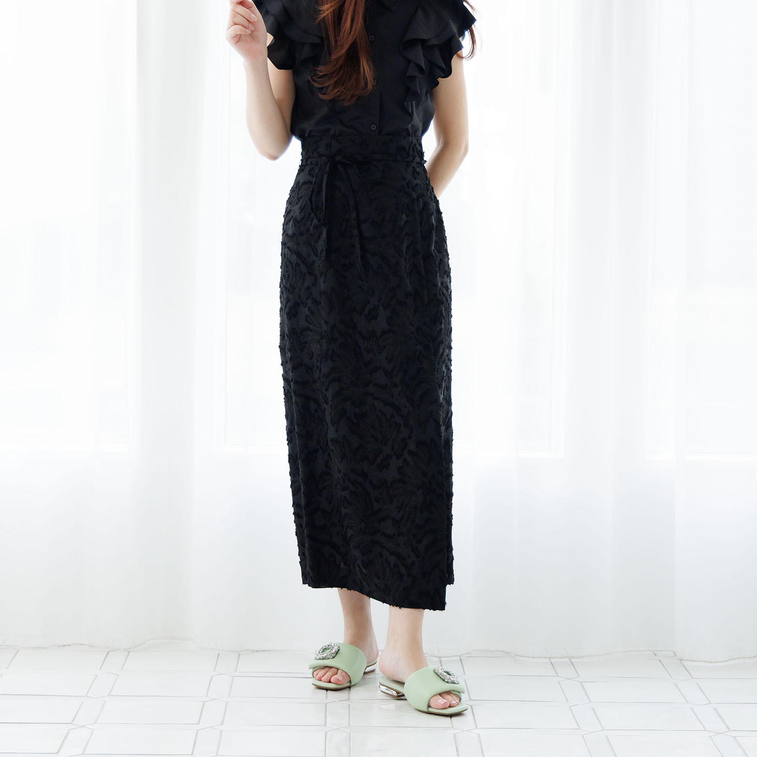 ニカル パデットミュールサンダル 