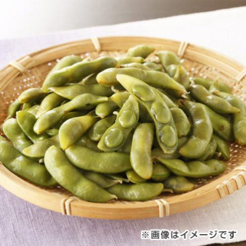 北海道十勝産 さや付き黒えだ豆（冷凍）