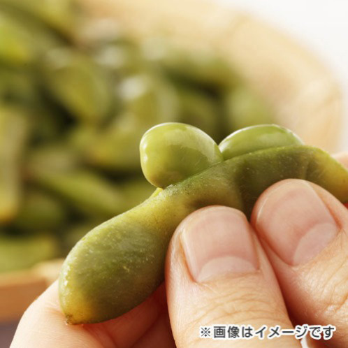北海道十勝産 さや付き黒えだ豆（冷凍）
