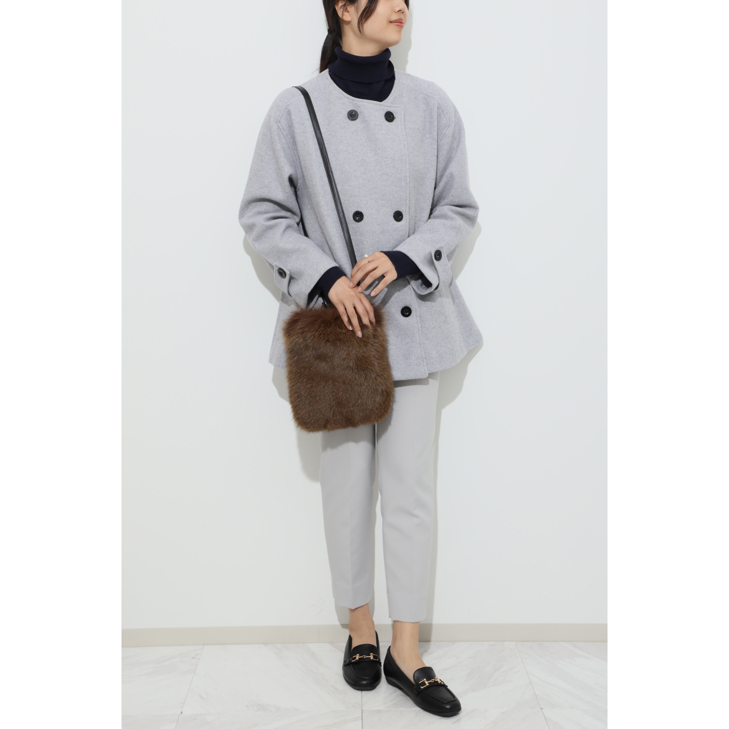 日本製 ブルーフォックス ショルダーバッグ