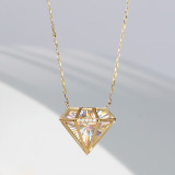 煌香 １８Ｋ レインボーカット ダイヤモンド...