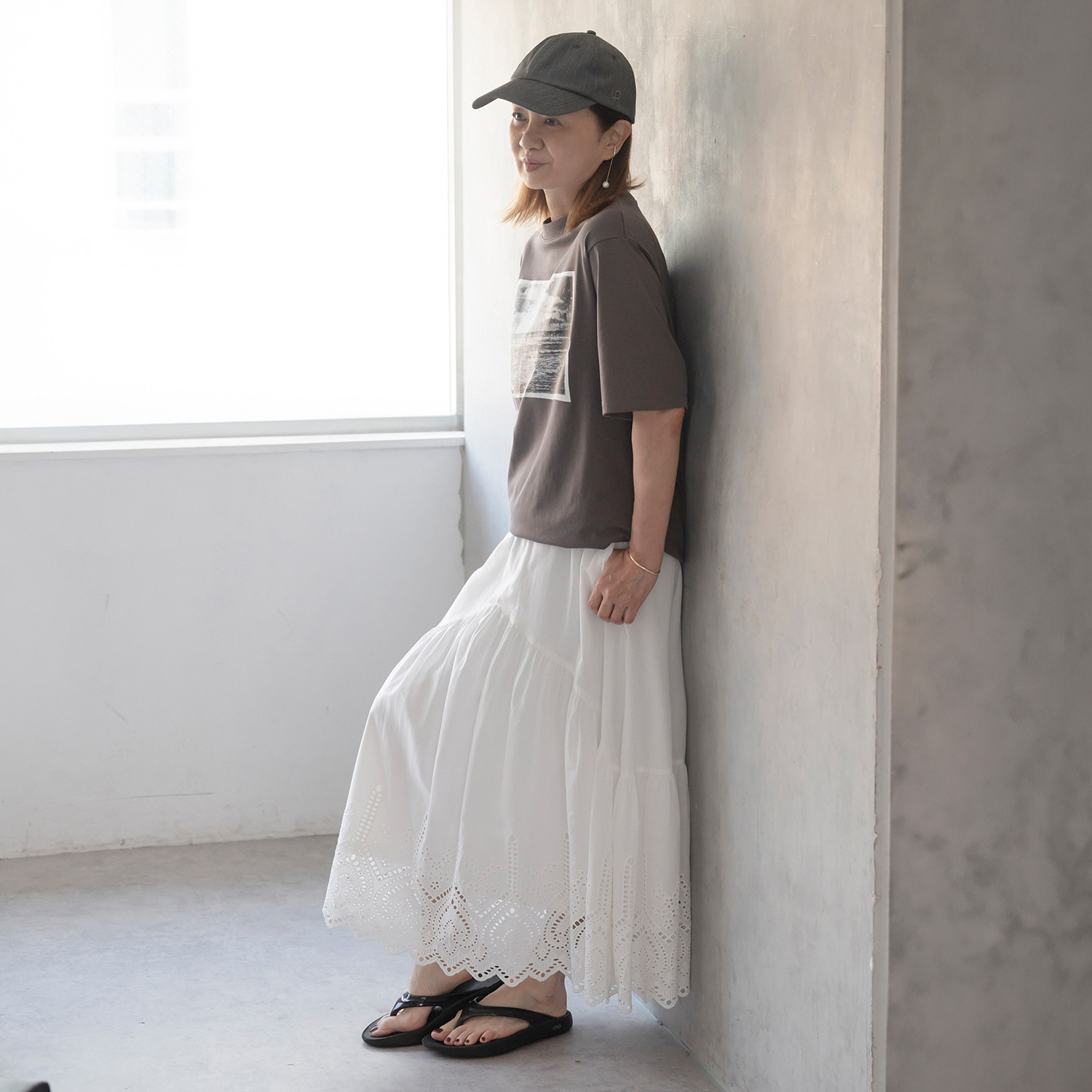 イロプライム 西海岸気分の フォトプリントＴシャツ