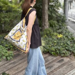 ルートート タブロー まるでスカーフのような トートバッグ