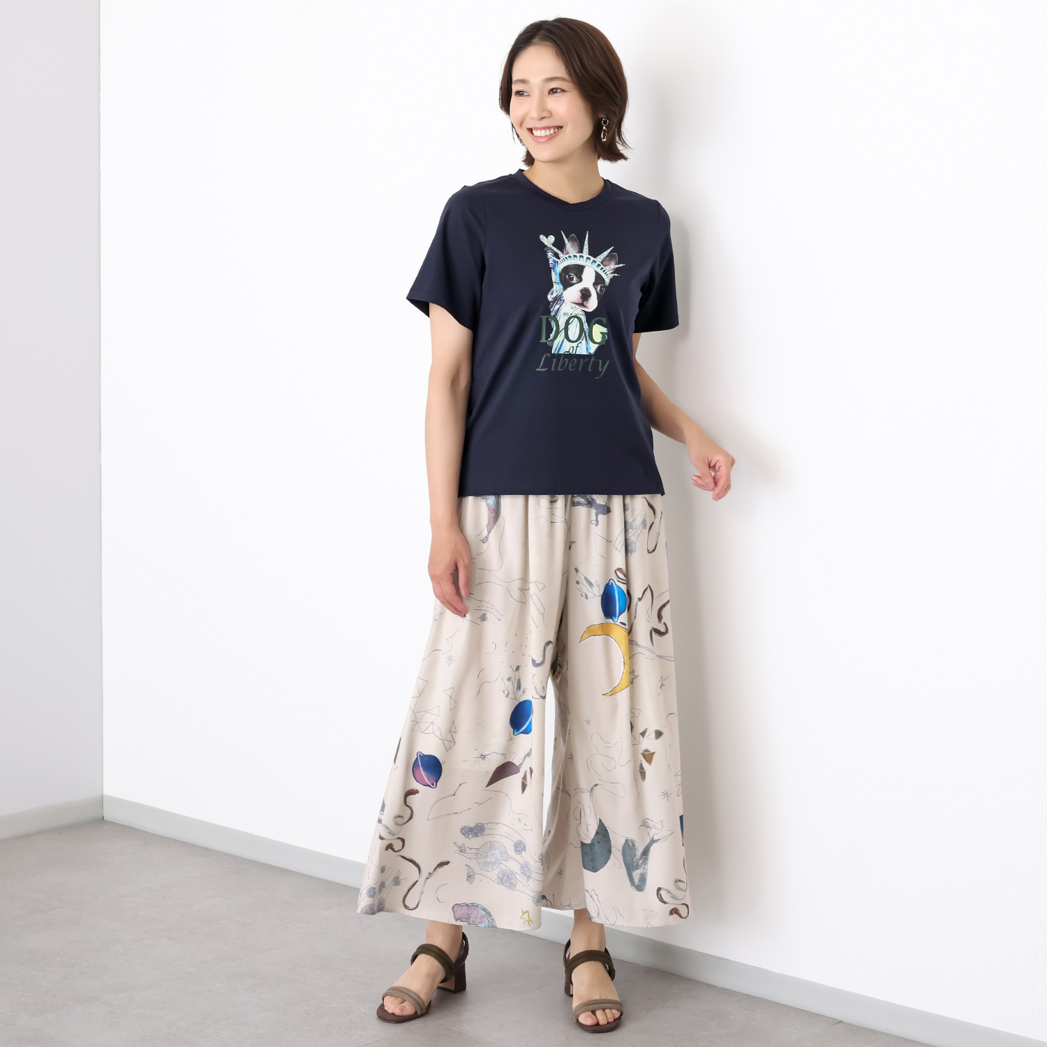 ミミコプラス なめらか肌心地綿べア天竺 こだわりのデザイン バラエティーＴシャツ