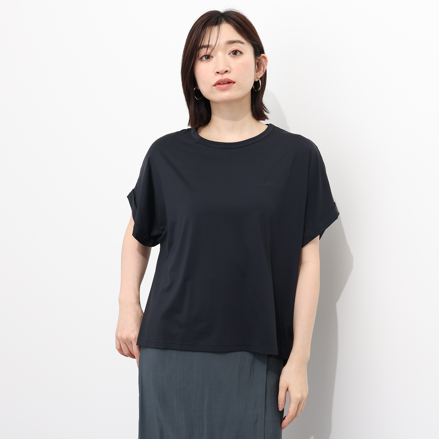 Ｋａｐｐａ 接触冷感・ＵＶカット 吸水速乾 スーパーナイロンクール Ｔシャツ