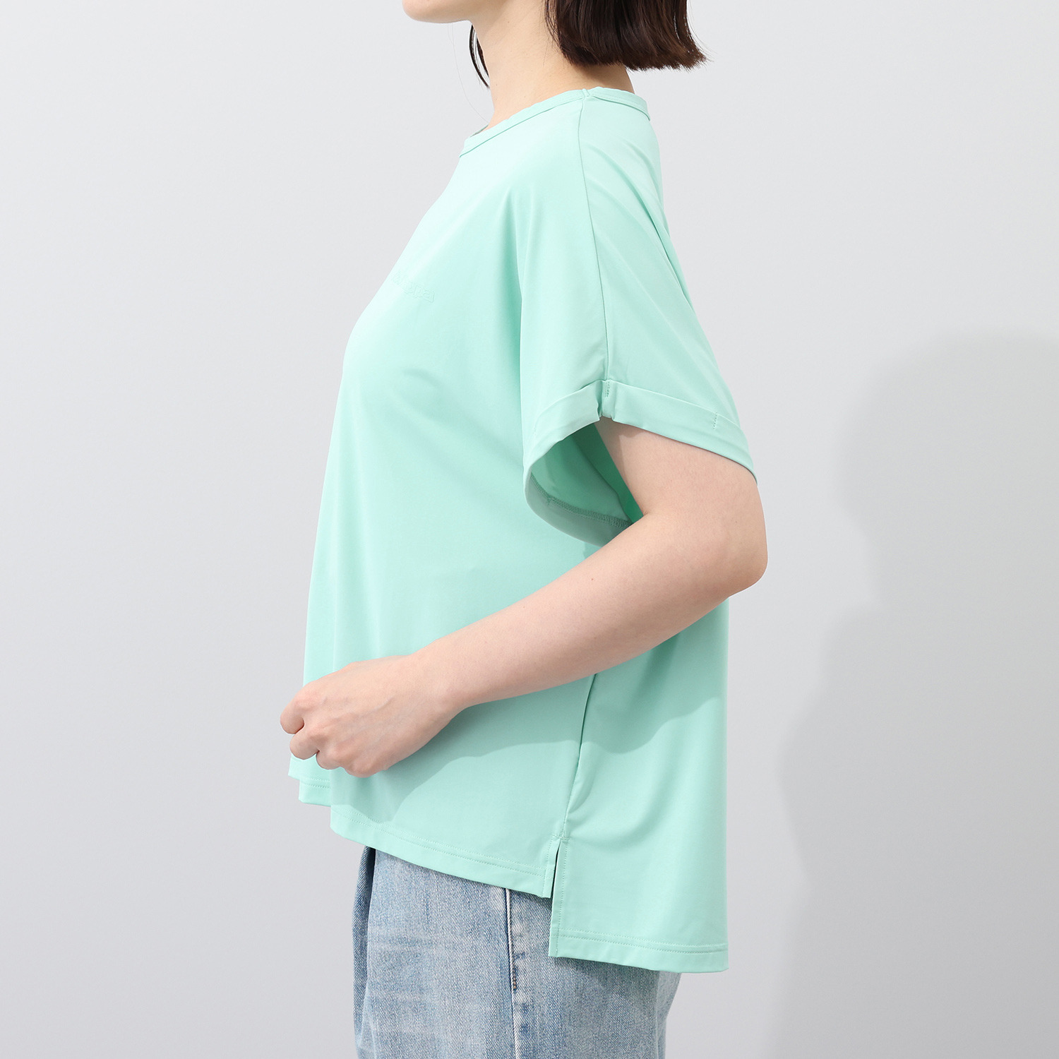 Ｋａｐｐａ 接触冷感・ＵＶカット 吸水速乾 スーパーナイロンクール Ｔシャツ