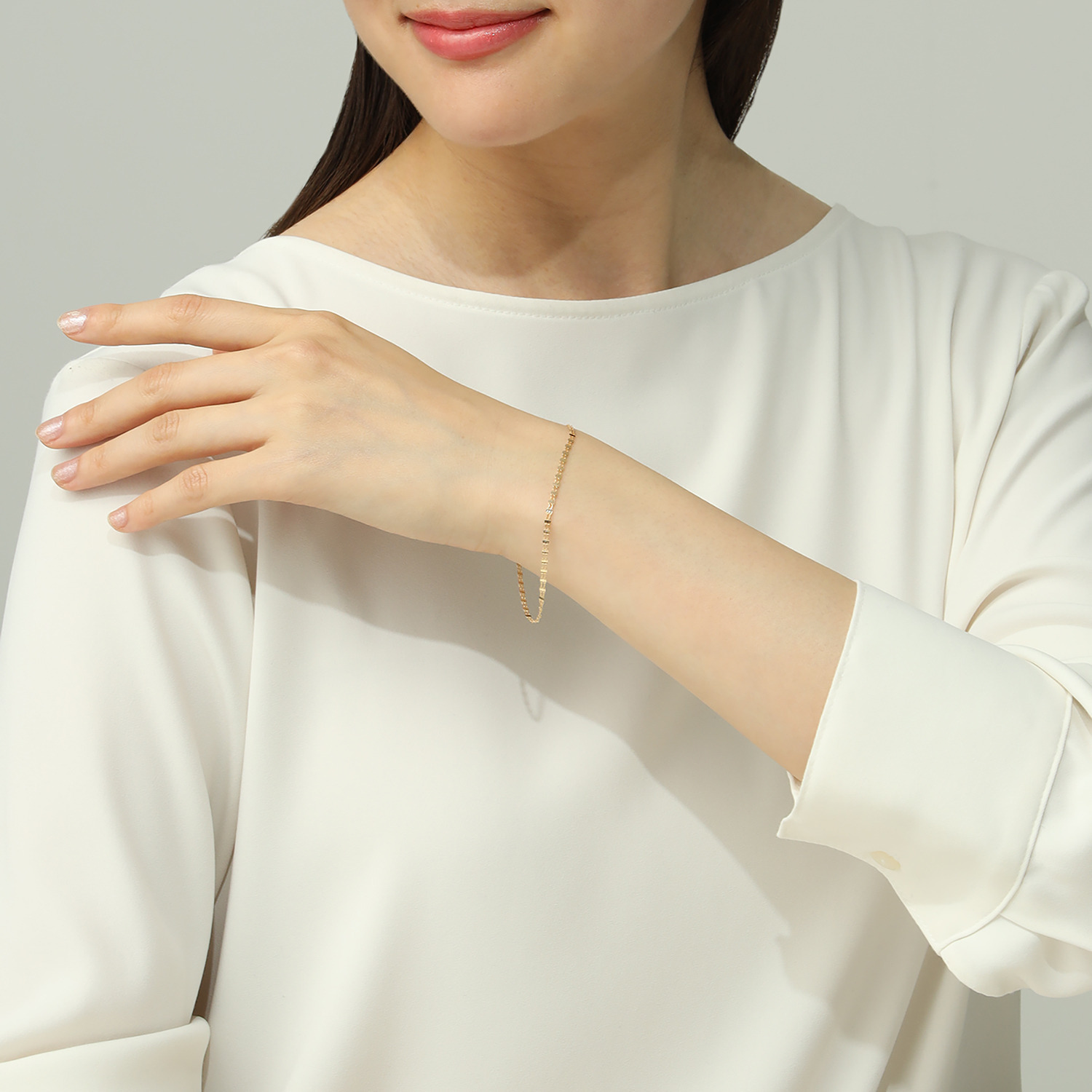 シャイン　シュプリーム １８Ｋ ビスマルク ブレスレット