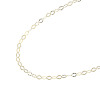 シャイン　シュプリーム １８Ｋ リップチェーン ロングネックレス