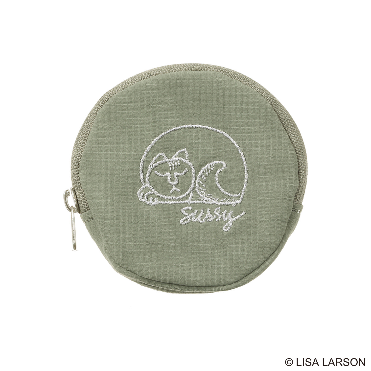 リサ・ラーソン はっ水軽量ナイロン スケッチねこたち ショルダーポーチ ＜ミニポーチ付＞