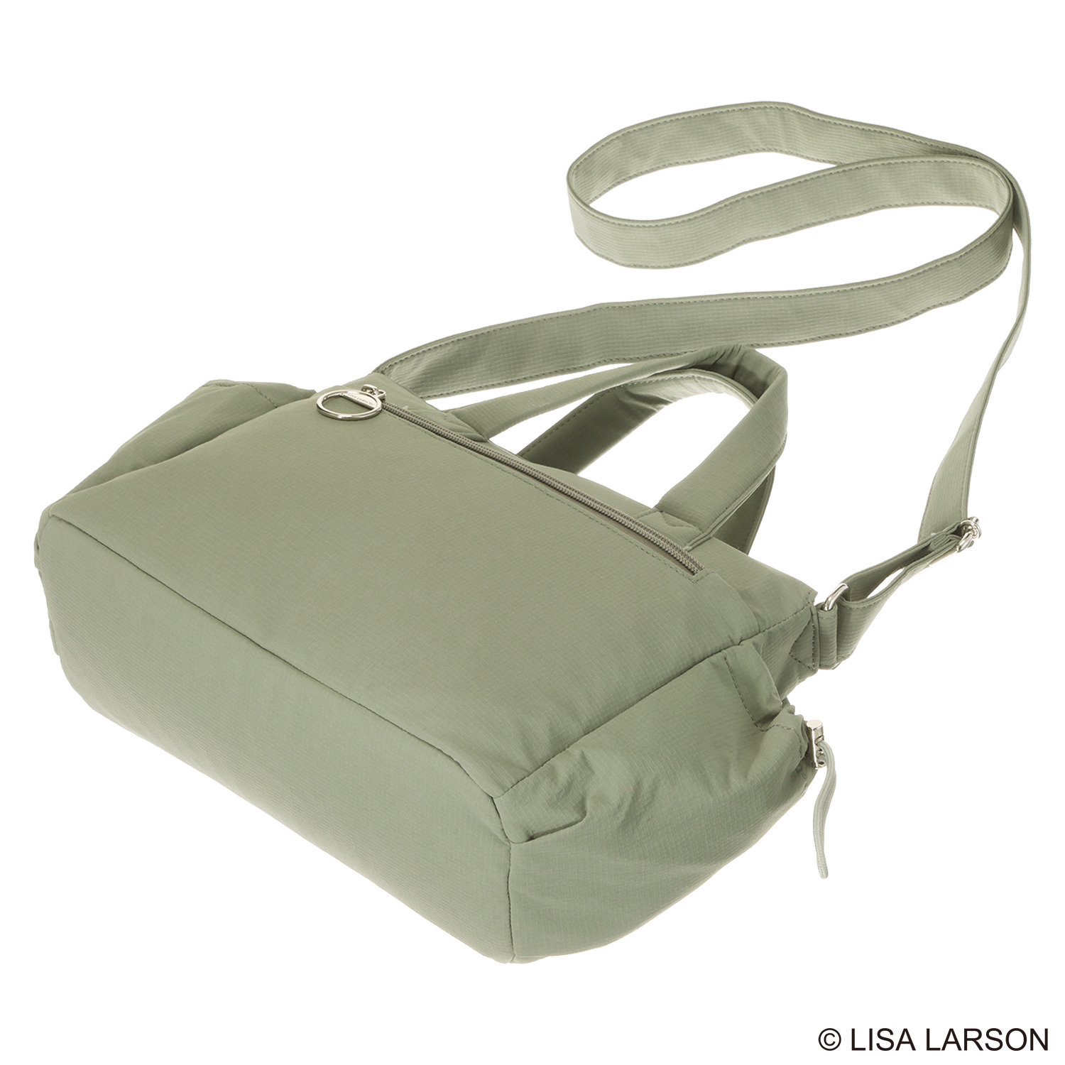 リサ・ラーソン はっ水軽量ナイロン スケッチねこたち ２ウェイバッグ ＜ミニポーチ付＞