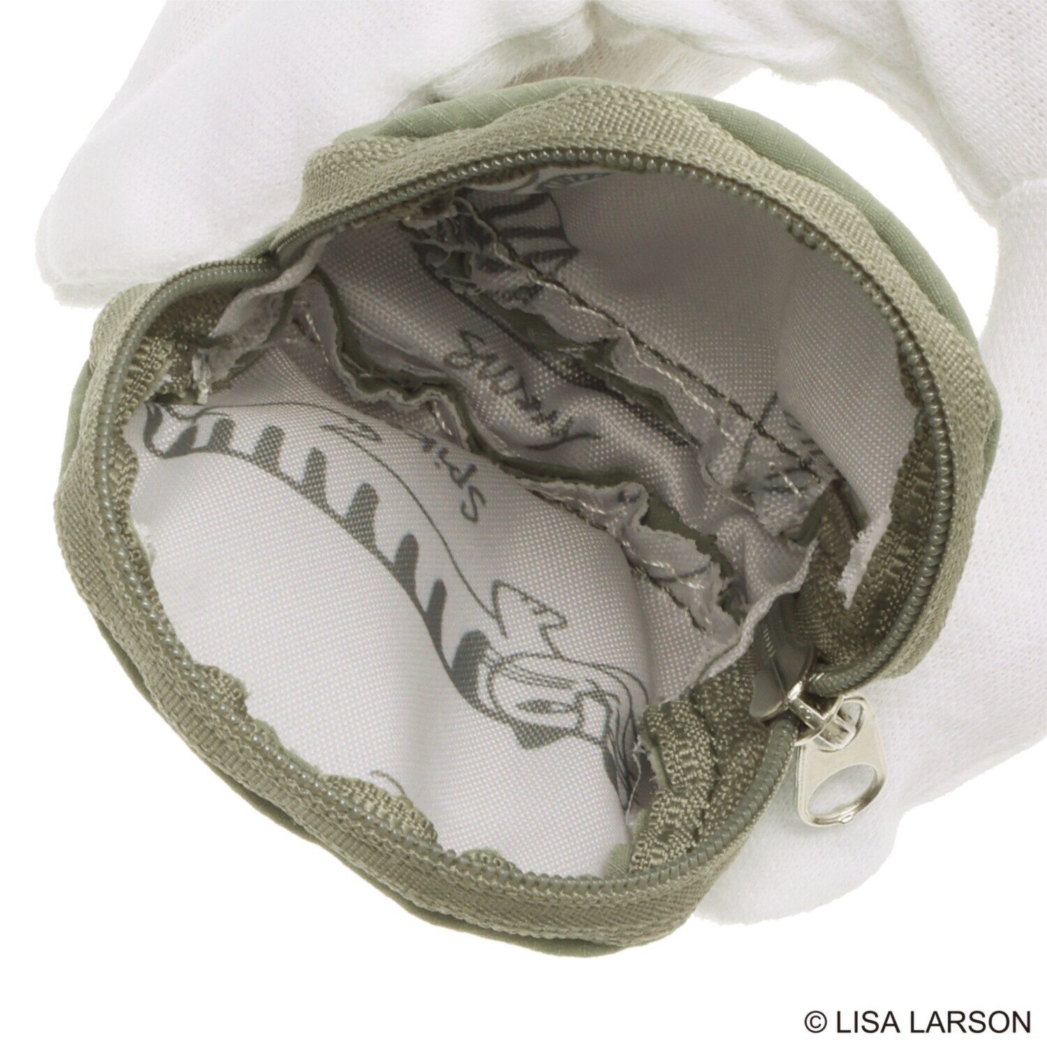 リサ・ラーソン はっ水軽量ナイロン スケッチねこたち ２ウェイバッグ ＜ミニポーチ付＞